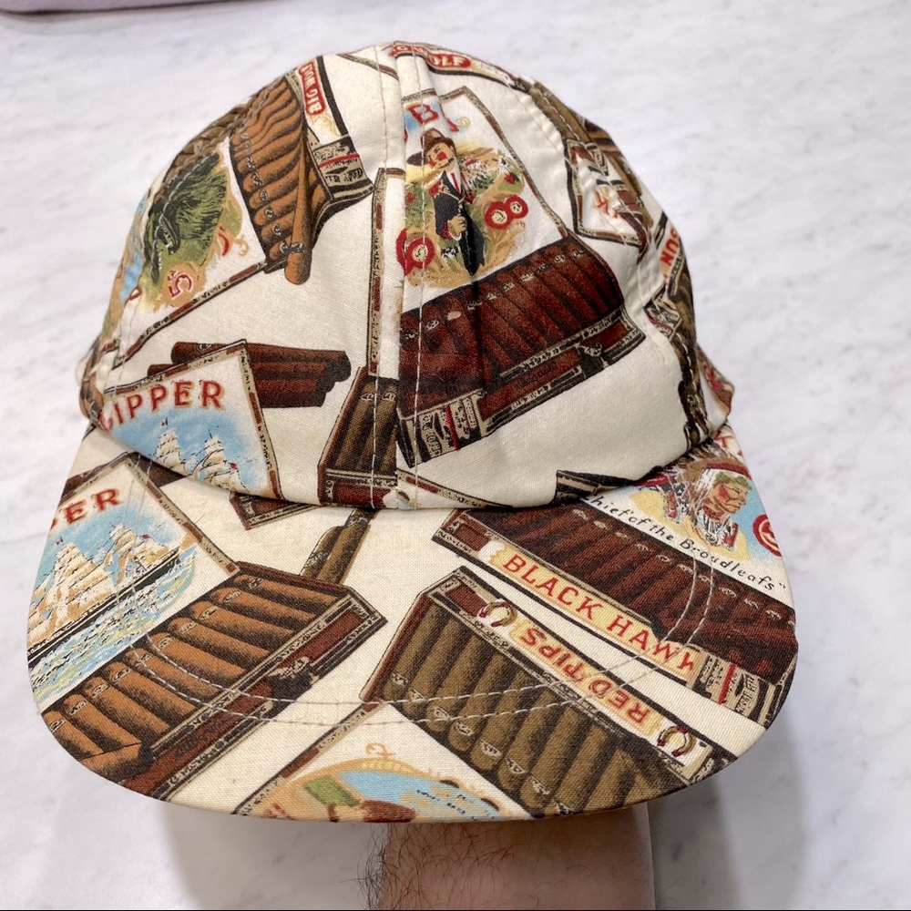 Vintage Cigar themed SnapBack hat Cuba Island